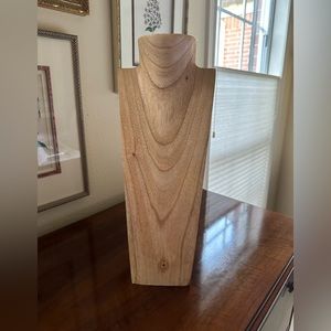 Wooden Necklace Display Stand